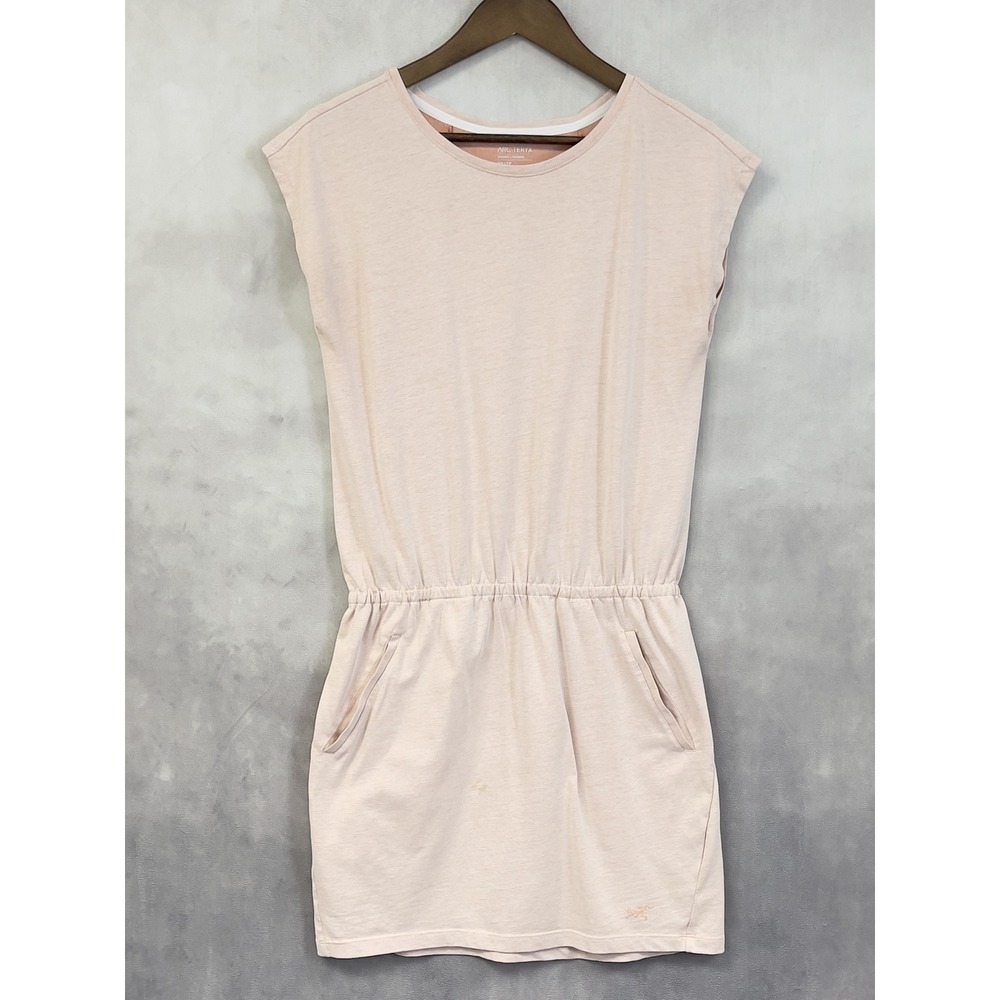 Arcteryx Contenta Dress Womens XS Pink Heathered Minimal Sporty Clean Girl